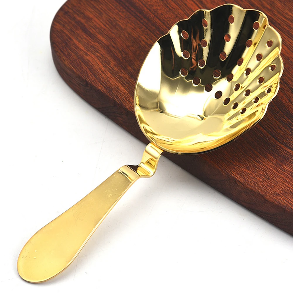 Shell-Shaped Julep Cocktail Strainer Stainless Steel Bar Strainer Spoon Cocktail Mixing Bar Tools Ice Strainer Bartender Tool
Shell-Shaped Julep Cocktail Strainer Stainless Steel Bar Strainer Spoon Cocktail Mixing Bar Tools Ice Strainer Bartender Tool