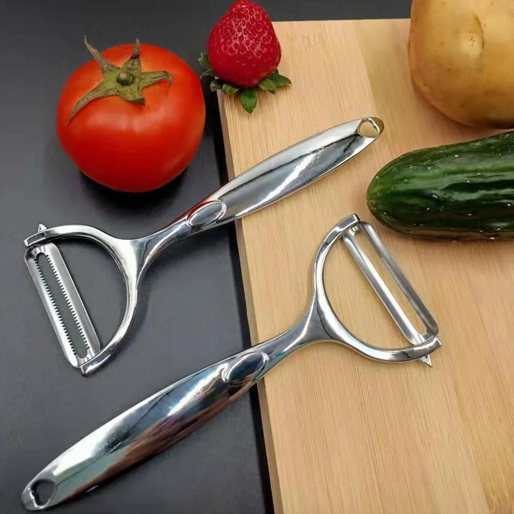 Stainless Steel Vegetable Peeler Potato Peeler Multi-function Carrot Grater Fruit Tools Kitchen Accessories Cuisine Pelador
Stainless Steel Vegetable Peeler Potato Peeler Multi-function Carrot Grater Fruit Tools Kitchen Accessories Cuisine Pelador