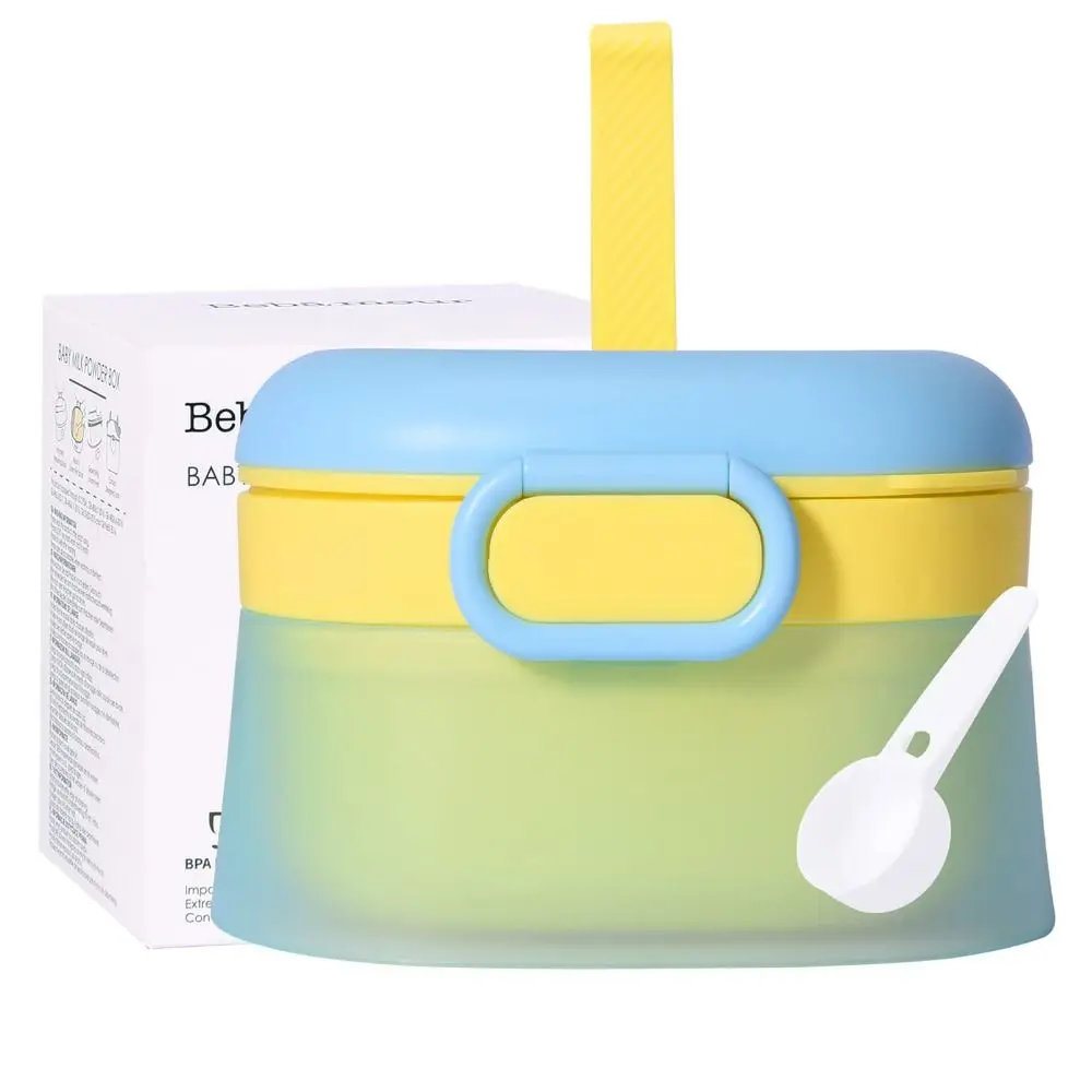 

450 ML with Scoop BPA Free Travel Portable Baby Formula Dispenser Milk Powder Formula Container Snack Storage Container