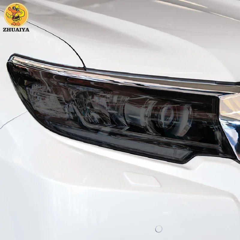 Для Toyota Land Cruiser Prado 2018-2020, предварительно отрезанный тинт для автомобильных фар, Дымчатая Черная защитная пленка, прозрачная PPFfilm
Для Toyota Land Cruiser Prado 2018-2020, предварительно отрезанный тинт для автомобильных фар, Дымчатая Черная защитная пленка, прозрачная PPFfilm