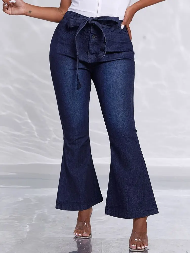 High Waist Bell Bottom Jeans 2023 Summer New Slightly Elastic Casual Bell-bottoms Fashion Versatile Pants
High Waist Bell Bottom Jeans 2023 Summer New Slightly Elastic Casual Bell-bottoms Fashion Versatile Pants