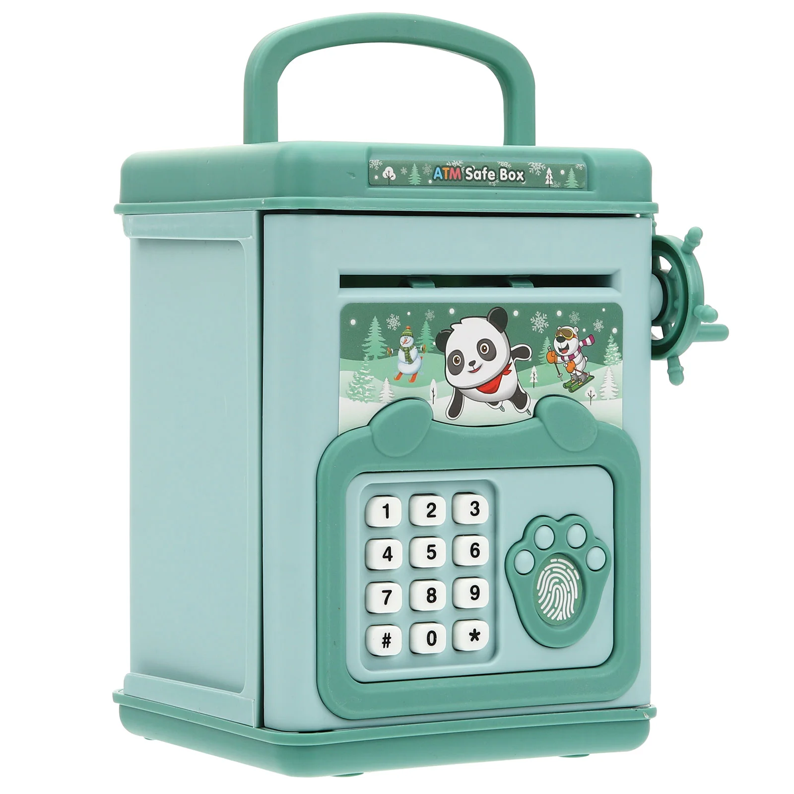Electric Piggy Bank Counting Sorter Jar Kids Atm Toys Toddlers Coin Password Saving Pot Fingerprint Creative Money Savings Box
Electric Piggy Bank Counting Sorter Jar Kids Atm Toys Toddlers Coin Password Saving Pot Fingerprint Creative Money Savings Box