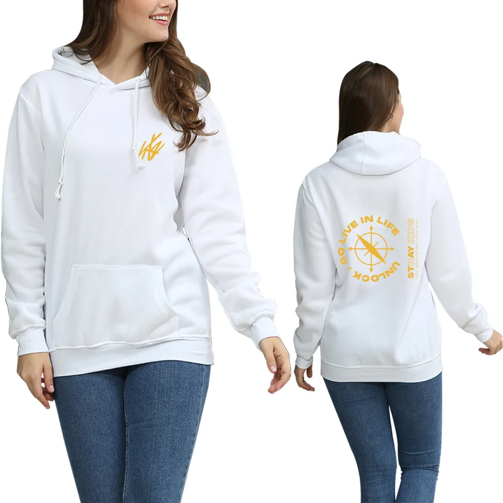 Sudadera con capucha de Stray Kids para hombre y mujer, prenda deportiva moderna con el Logo "GO LIVE
Sudadera con capucha de Stray Kids para hombre y mujer, prenda deportiva moderna con el Logo "GO LIVE