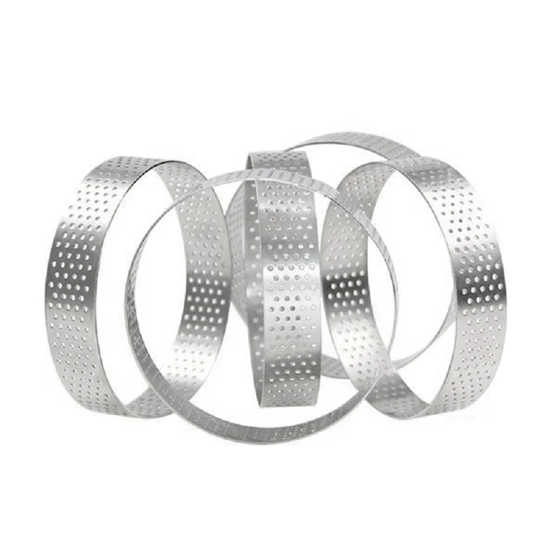 With Hole Mousse Ring Stainless Steel Mousse Ring Round Cake Ring Kitchen Baking Gadgets
With Hole Mousse Ring Stainless Steel Mousse Ring Round Cake Ring Kitchen Baking Gadgets
