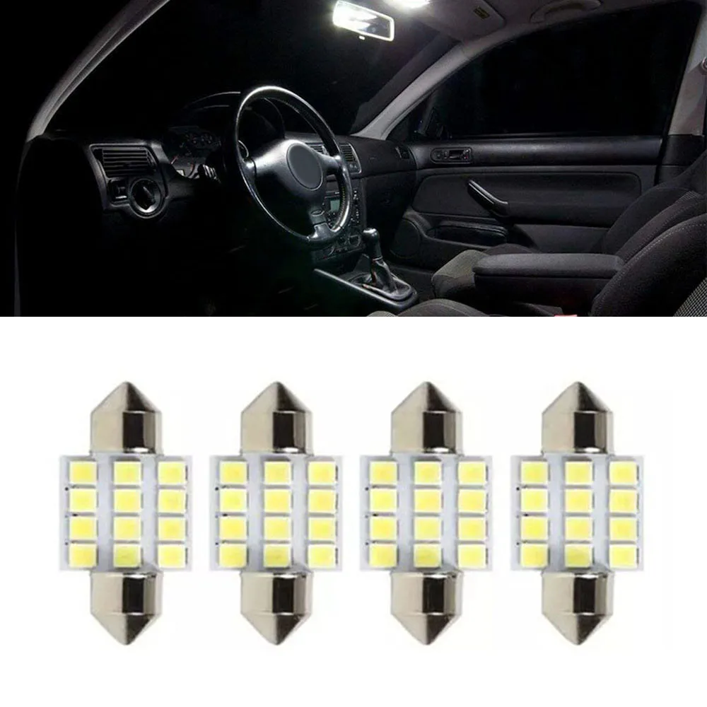 4 Pcs 31MM LED Dome Reading Light Bulb In Car For Toyota Car Accessories High-quality Reading Lights
4 Pcs 31MM LED Dome Reading Light Bulb In Car For Toyota Car Accessories High-quality Reading Lights