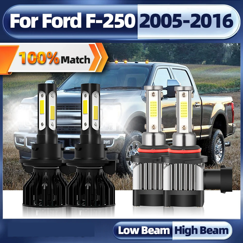 Canbus 60000LM 360W LED H13 9005 Car LED Light Auto Headlight Fog Lamp 6000K 12V For Ford F-250 2005-2012 2013 2014 2015 2016
Canbus 60000LM 360W LED H13 9005 Car LED Light Auto Headlight Fog Lamp 6000K 12V For Ford F-250 2005-2012 2013 2014 2015 2016