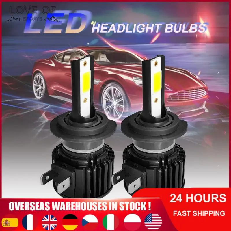 Dual Side 360degree Lighting Angle Led Headlight Bulb H7 Car Lights High Power Durable Headlight Car Accessories Cob Bulb
Dual Side 360degree Lighting Angle Led Headlight Bulb H7 Car Lights High Power Durable Headlight Car Accessories Cob Bulb