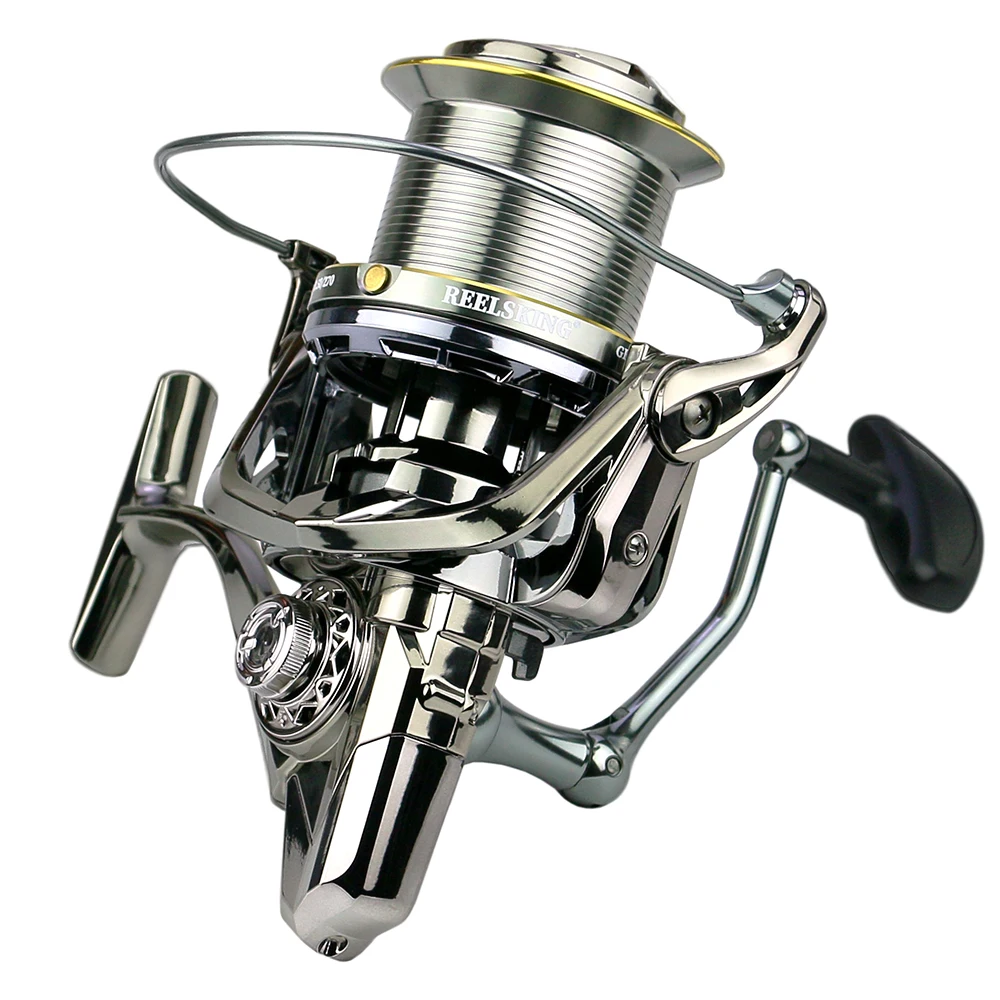Metal Saltwater Fishing Reels Large Line Capacity Surf Reel 20kg Drag Cast Trolling Spinning Reel Boat Ocean Fishing Reel Pesca
Metal Saltwater Fishing Reels Large Line Capacity Surf Reel 20kg Drag Cast Trolling Spinning Reel Boat Ocean Fishing Reel Pesca