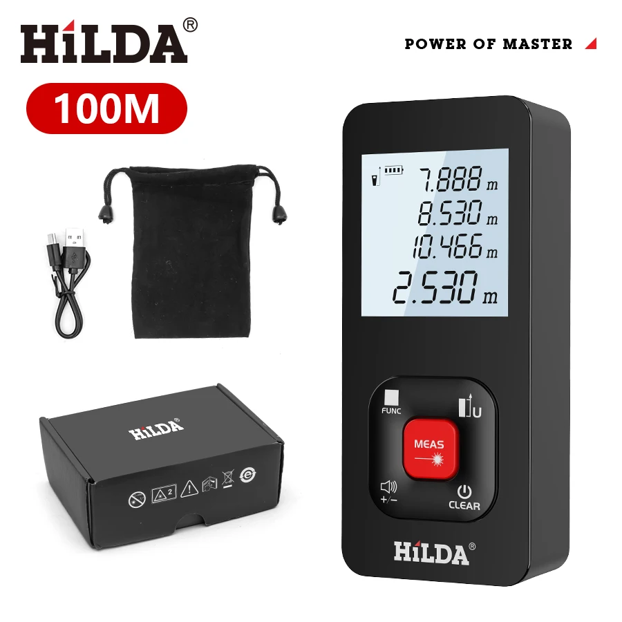 HILDA MHD120 лазерный дальномер
HILDA MHD120 лазерный дальномер