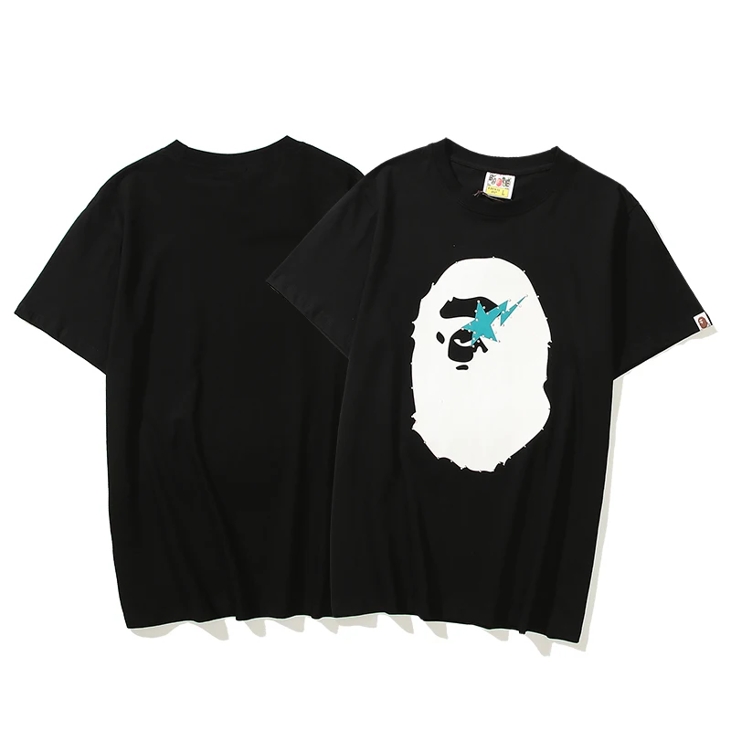 Модная хлопковая футболка BAPE с коротким рукавом в японском стиле, коллекция 2022 года, высококачественная повседневная футболка в стиле хип-х...
Модная хлопковая футболка BAPE с коротким рукавом в японском стиле, коллекция 2022 года, высококачественная повседневная футболка в стиле хип-х...