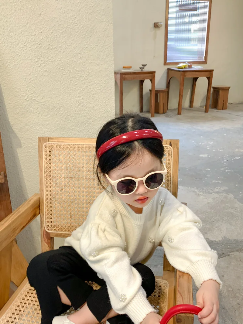 Свитер с круглым вырезом, пуловер с цветочной вышивкой из хлопка, мягкий удобный Простой Модный милый Повседневный осенний детский для дево... 
Свитер с круглым вырезом, пуловер с цветочной вышивкой из хлопка, мягкий удобный Простой Модный милый Повседневный осенний детский для дево...