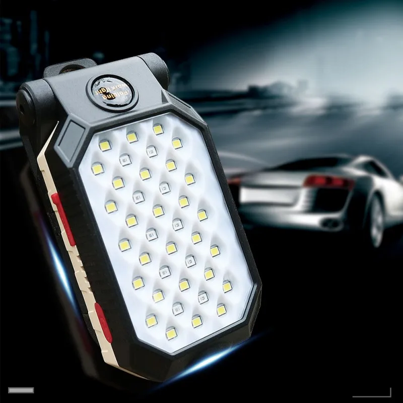 Folding Repair LED Worklight Auto Repair Lamp Portable Rechargeable Inspection Work Light Camping Hike Multipurpose Emergency
Folding Repair LED Worklight Auto Repair Lamp Portable Rechargeable Inspection Work Light Camping Hike Multipurpose Emergency