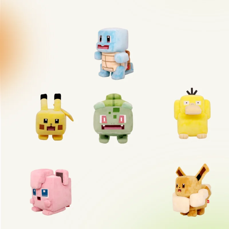 Pokemon Adventure Series Plush Toys Game Surrounding Toys Square Pikachu Squirtle Psyduck Cute Doll Selected Gift Collection
Pokemon Adventure Series Plush Toys Game Surrounding Toys Square Pikachu Squirtle Psyduck Cute Doll Selected Gift Collection