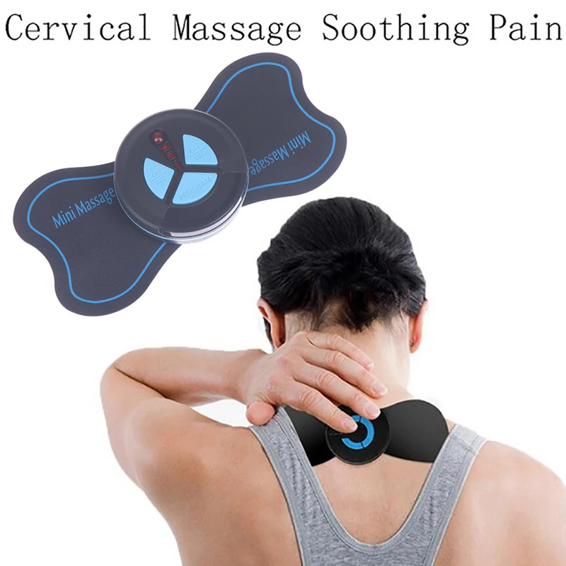 Body Massager Portable Electric Neck Back Cervical Massage Stimulator Stickers Meridian Massager Muscle Relief Pain
Body Massager Portable Electric Neck Back Cervical Massage Stimulator Stickers Meridian Massager Muscle Relief Pain