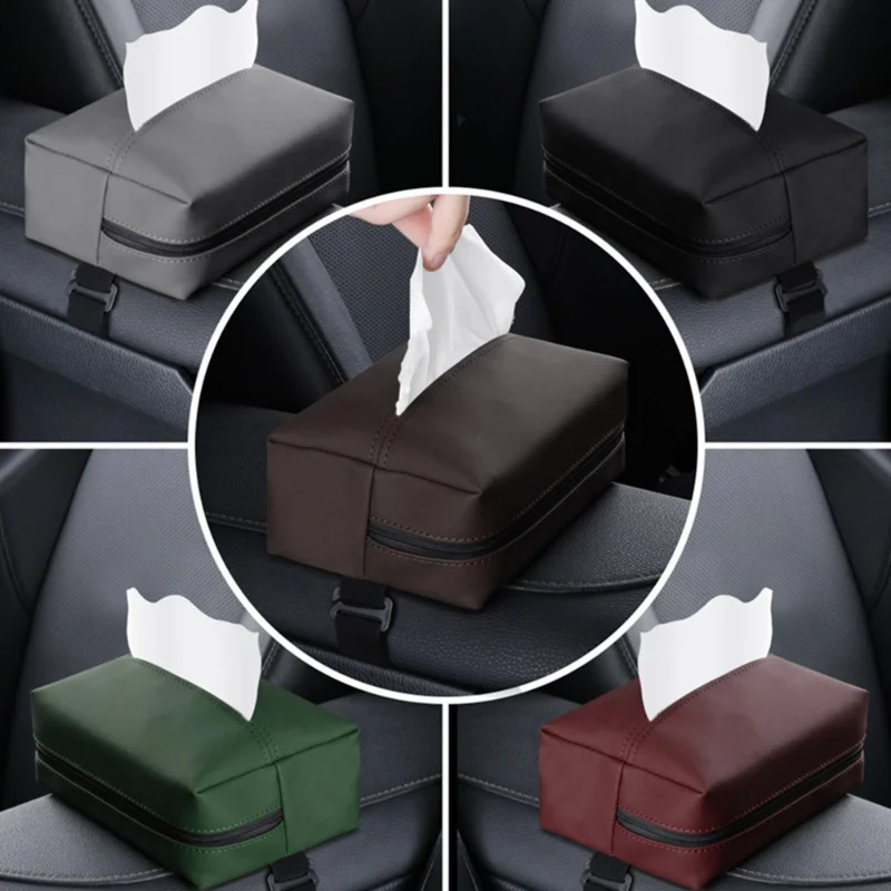 Car Tissue Box Cover Armrest Box Sun Visor Tissue Holder Seat Back Hanging Cars Tissue Organizer Auto Interior Accessories
Car Tissue Box Cover Armrest Box Sun Visor Tissue Holder Seat Back Hanging Cars Tissue Organizer Auto Interior Accessories
