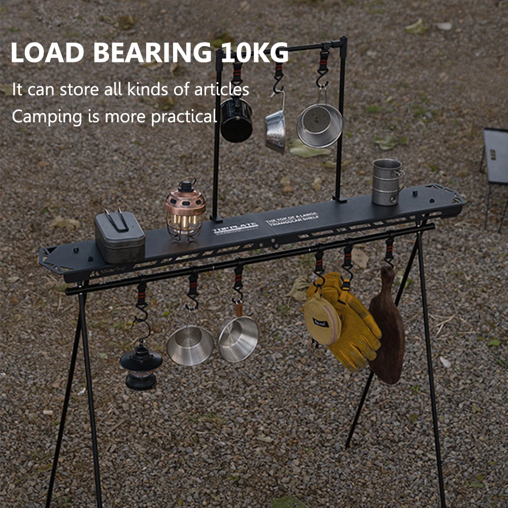 Outdoor Camping Hanging Rack Plate Aluminum Alloy Multi Tool Camping Shelf Boards Bending Portable for Picnic Hiking Backpacking
Outdoor Camping Hanging Rack Plate Aluminum Alloy Multi Tool Camping Shelf Boards Bending Portable for Picnic Hiking Backpacking