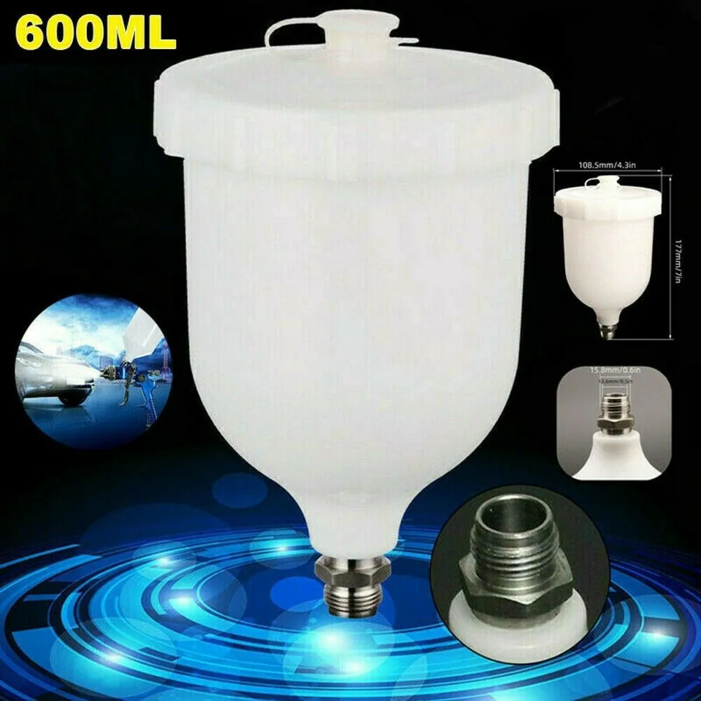 1pc Sprayer Tool Pot 600ML Paint Cup Replace For Devilbiss / TEKNA Pro Pri Car Replacement Accessories
1pc Sprayer Tool Pot 600ML Paint Cup Replace For Devilbiss / TEKNA Pro Pri Car Replacement Accessories