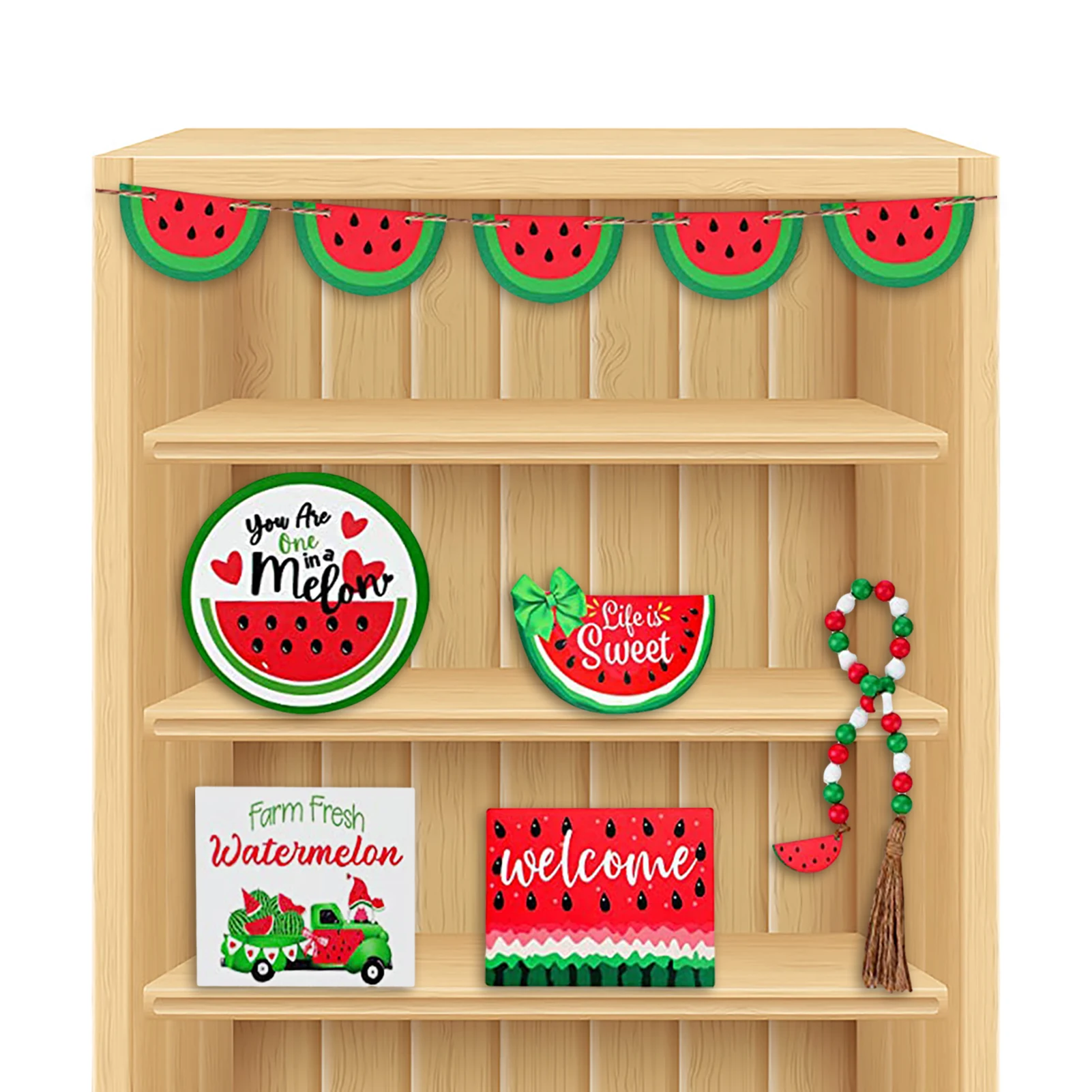 Арбузный стиль, Искусственный арбуз 
Арбузный стиль, Искусственный арбуз