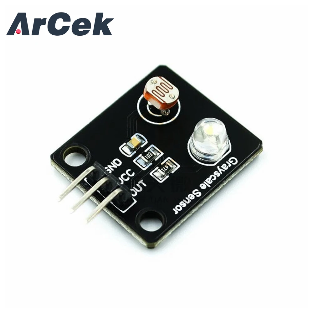 Photosensitive resistor Light Sensor Analog Grayscale Sensor Electronic Board line finder tracking module For Arduino DIY Kit
Photosensitive resistor Light Sensor Analog Grayscale Sensor Electronic Board line finder tracking module For Arduino DIY Kit