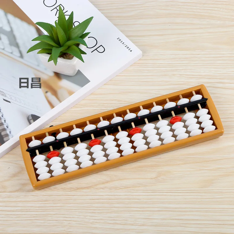 13 Rods 5 Beads Plastic Abacus Arithmetic Math Ancient Calculator Number Counting Toy Pupils Practise Using The Abacus In Class
13 Rods 5 Beads Plastic Abacus Arithmetic Math Ancient Calculator Number Counting Toy Pupils Practise Using The Abacus In Class