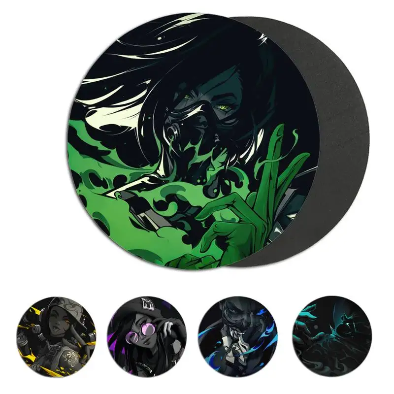 Valorant Rubber PC Computer Gaming mousepad Anti-Slip Laptop PC Notebook 22x22cm Circular Mouse Mat
Valorant Rubber PC Computer Gaming mousepad Anti-Slip Laptop PC Notebook 22x22cm Circular Mouse Mat