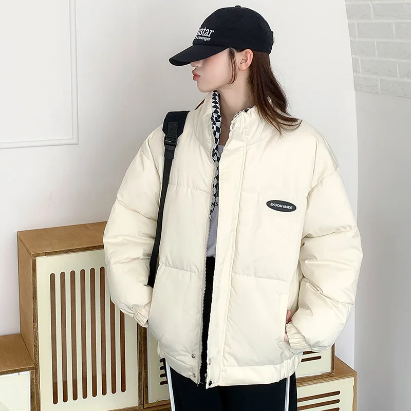 Design Sense Niche Checkerboard Small Thickened Bread Coat Cotton Coat Women's 2022 Winter Mid-length Cotton Coat
Design Sense Niche Checkerboard Small Thickened Bread Coat Cotton Coat Women's 2022 Winter Mid-length Cotton Coat
