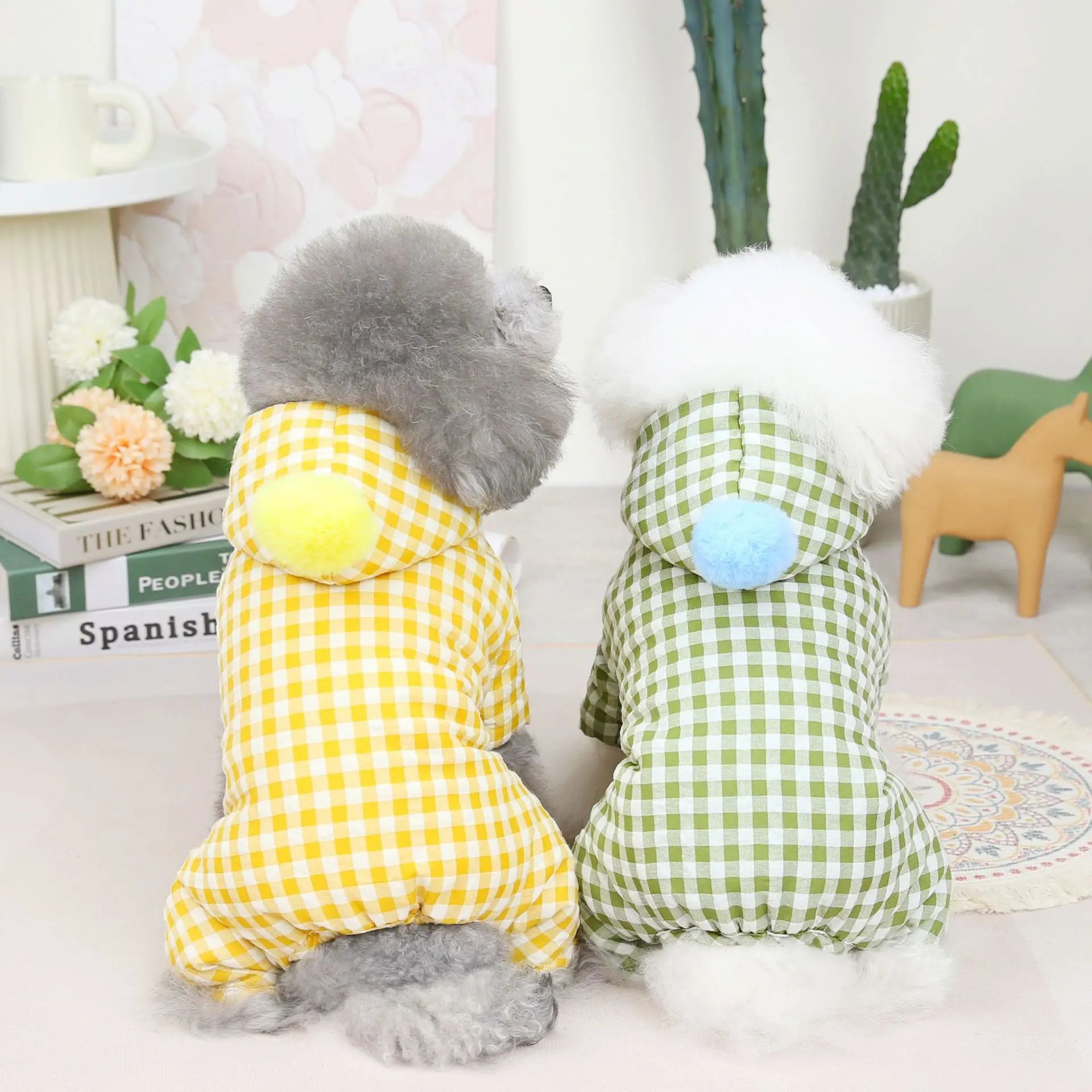 Pet Thick Cotton Padded Clothes Autumn Winter Small Dog Jumpsuit Warm Wool Puppy Hoodie Fashion Cute Jacket Resist Extreme Cold
Pet Thick Cotton Padded Clothes Autumn Winter Small Dog Jumpsuit Warm Wool Puppy Hoodie Fashion Cute Jacket Resist Extreme Cold