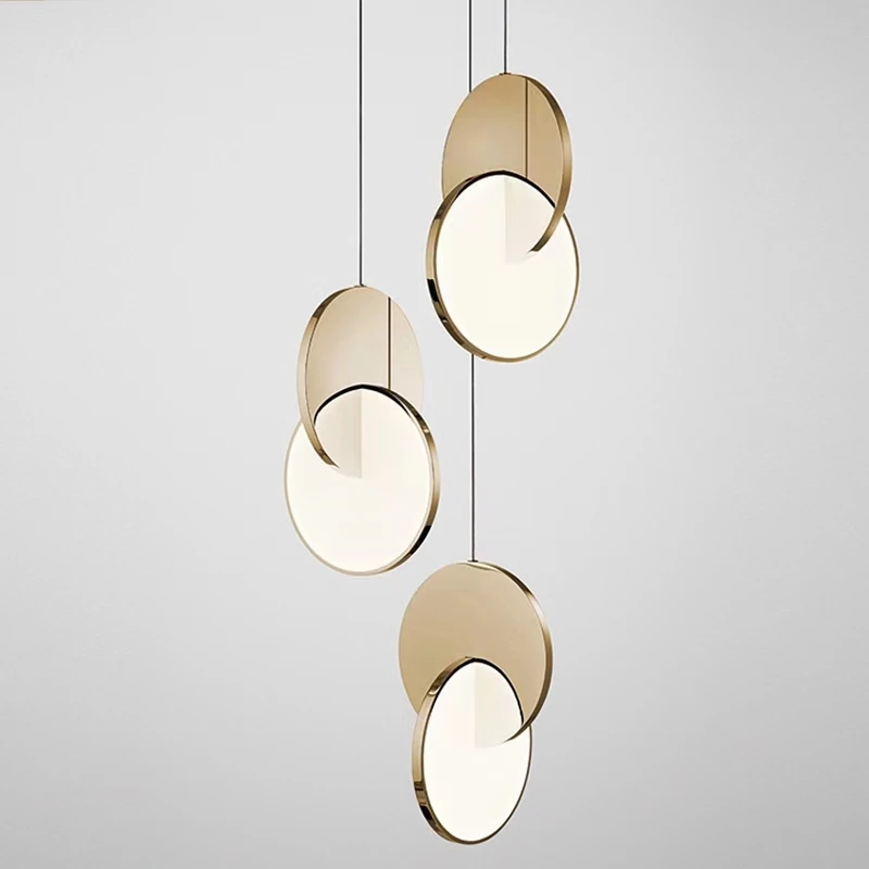 Современное кольцо, светодиодные подвесные светильники, геометрический круг, золотой, Железный Декор, комнатное освещение, Подвесная лампа для столовой, спальни
Современное кольцо, светодиодные подвесные светильники, геометрический круг, золотой, Железный Декор, комнатное освещение, Подвесная лампа для столовой, спальни