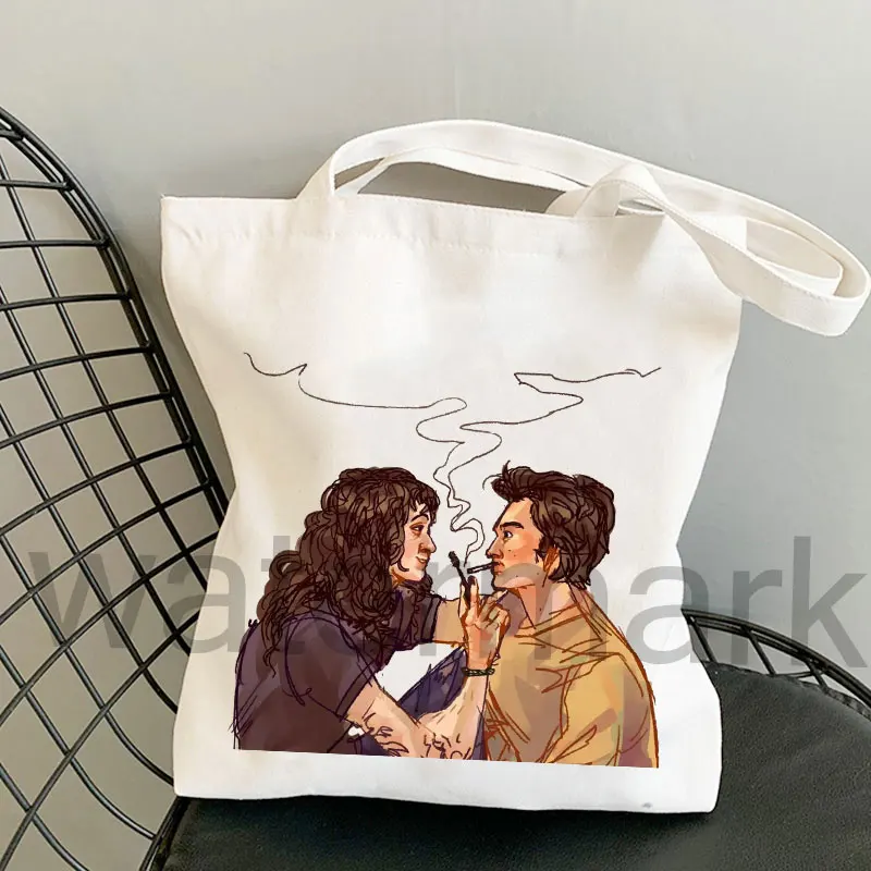 Stranger Things Harajuku totes Hellfire Club Printing Shopper Bag Women Bags Vintage Simplicity Shoulder Bag Hand Canvas Bag
Stranger Things Harajuku totes Hellfire Club Printing Shopper Bag Women Bags Vintage Simplicity Shoulder Bag Hand Canvas Bag