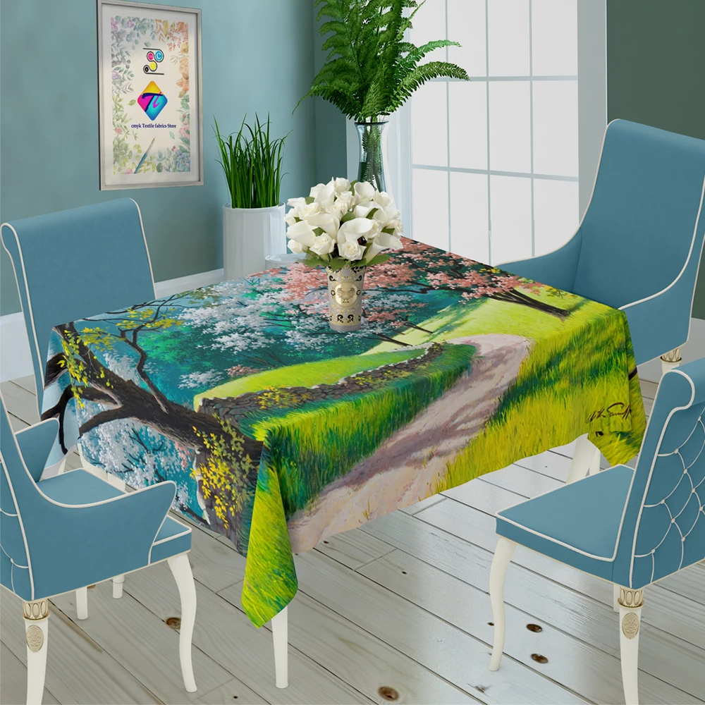 Forest Lake Landschap Tafelkleed Waterdicht Dikke Rechthoekige Tafelkleed Eettafel Cover Woonkamer Europese Haard Decor 
Forest Lake Landschap Tafelkleed Waterdicht Dikke Rechthoekige Tafelkleed Eettafel Cover Woonkamer Europese Haard Decor