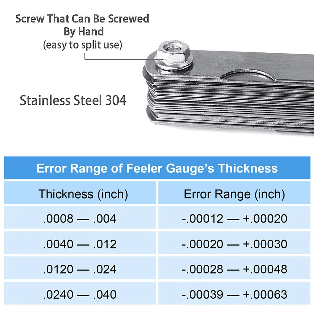Musical Instruments Feeler Gauge String Ruler 0.04 - 0.88mm 32 Piece Adjust Piano Code For Electric Guitar Bass
Musical Instruments Feeler Gauge String Ruler 0.04 - 0.88mm 32 Piece Adjust Piano Code For Electric Guitar Bass