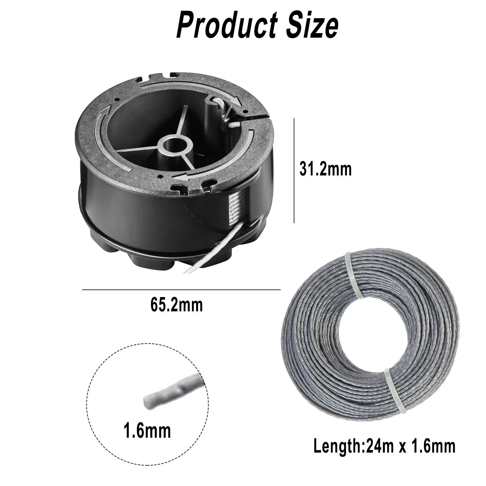 Катушка сменная для газонокосилки Bosch F016800462, ниток для ART 30-36 ART 24 ART 27 30, для беспроводной триммера
Катушка сменная для газонокосилки Bosch F016800462, ниток для ART 30-36 ART 24 ART 27 30, для беспроводной триммера