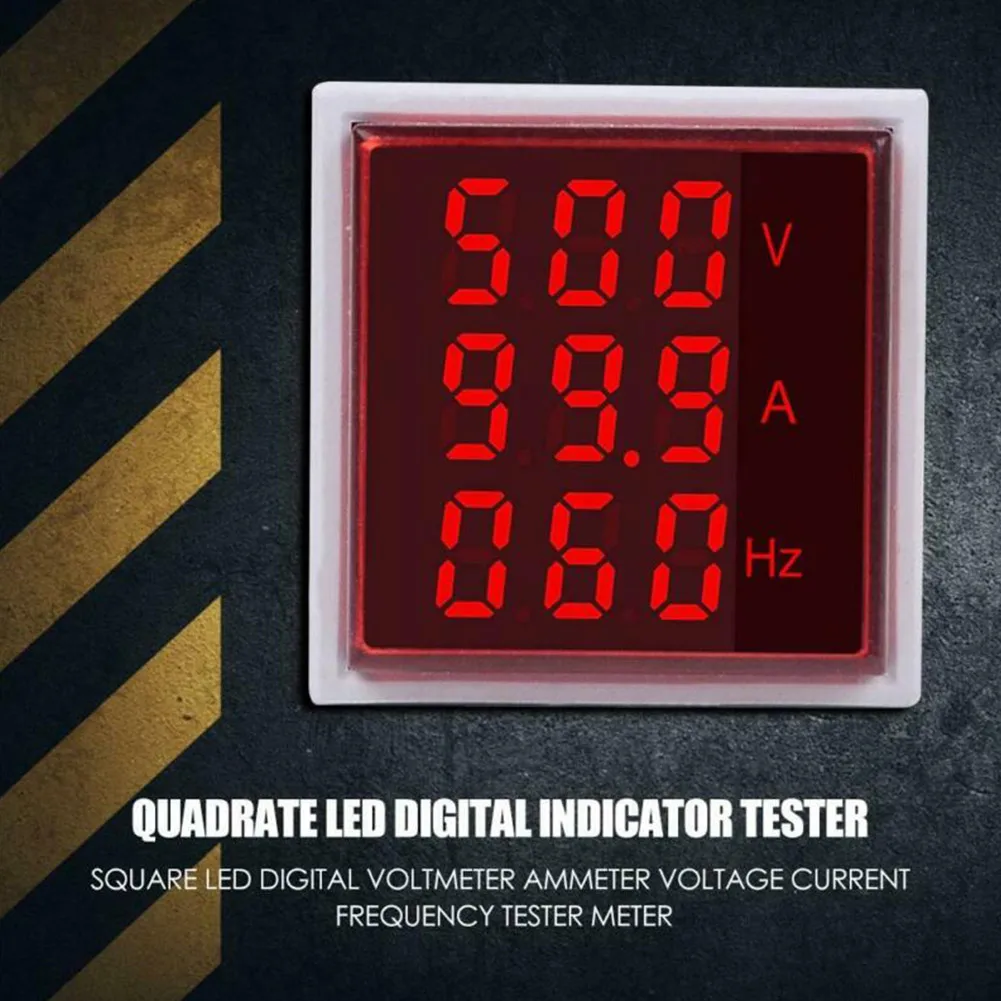 LED Digital Display Voltmeter Ammeter Voltage Current Frequency Tester Meter 10A Digital Voltmeter Ammeter Dual Display
LED Digital Display Voltmeter Ammeter Voltage Current Frequency Tester Meter 10A Digital Voltmeter Ammeter Dual Display