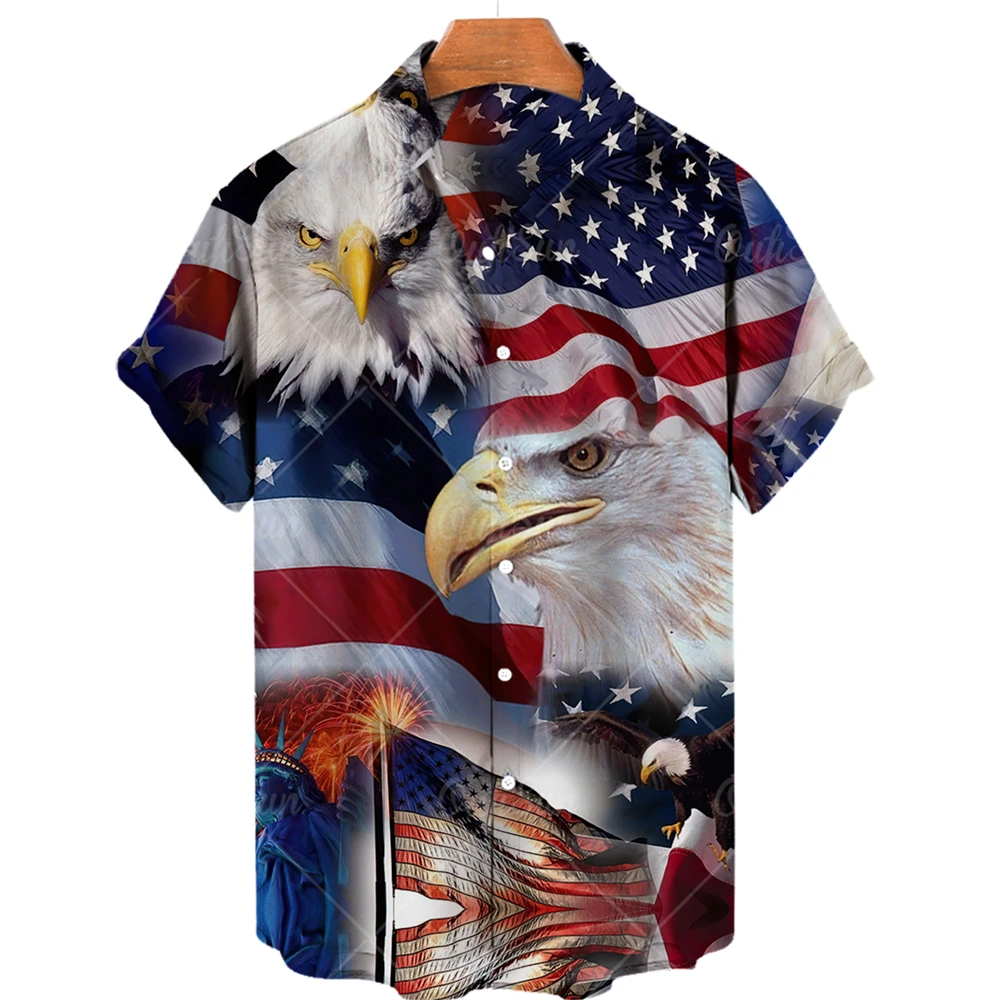 2022 men's Hawaiian shirt printing short-sleeved shirt men's European size flag pattern men's shirt large size
2022 men's Hawaiian shirt printing short-sleeved shirt men's European size flag pattern men's shirt large size