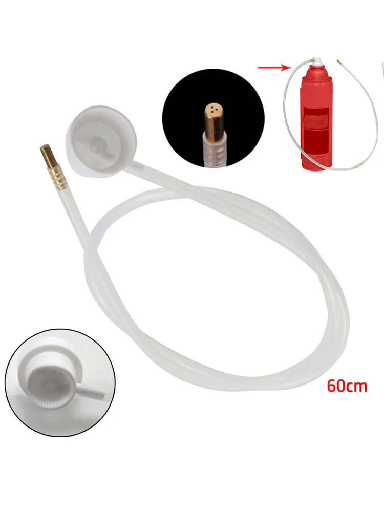 1pc Car Auto 360 Degrees Nozzle Extension Hose Fit For Aerosol Cans Spray 60cm Fluid Film Nozzle Extension Hose Fit
1pc Car Auto 360 Degrees Nozzle Extension Hose Fit For Aerosol Cans Spray 60cm Fluid Film Nozzle Extension Hose Fit