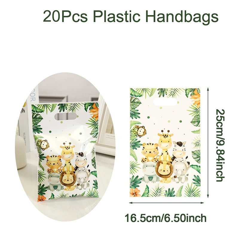 Подарочные пакеты с животными из джунглей
Подарочные пакеты с животными из джунглей