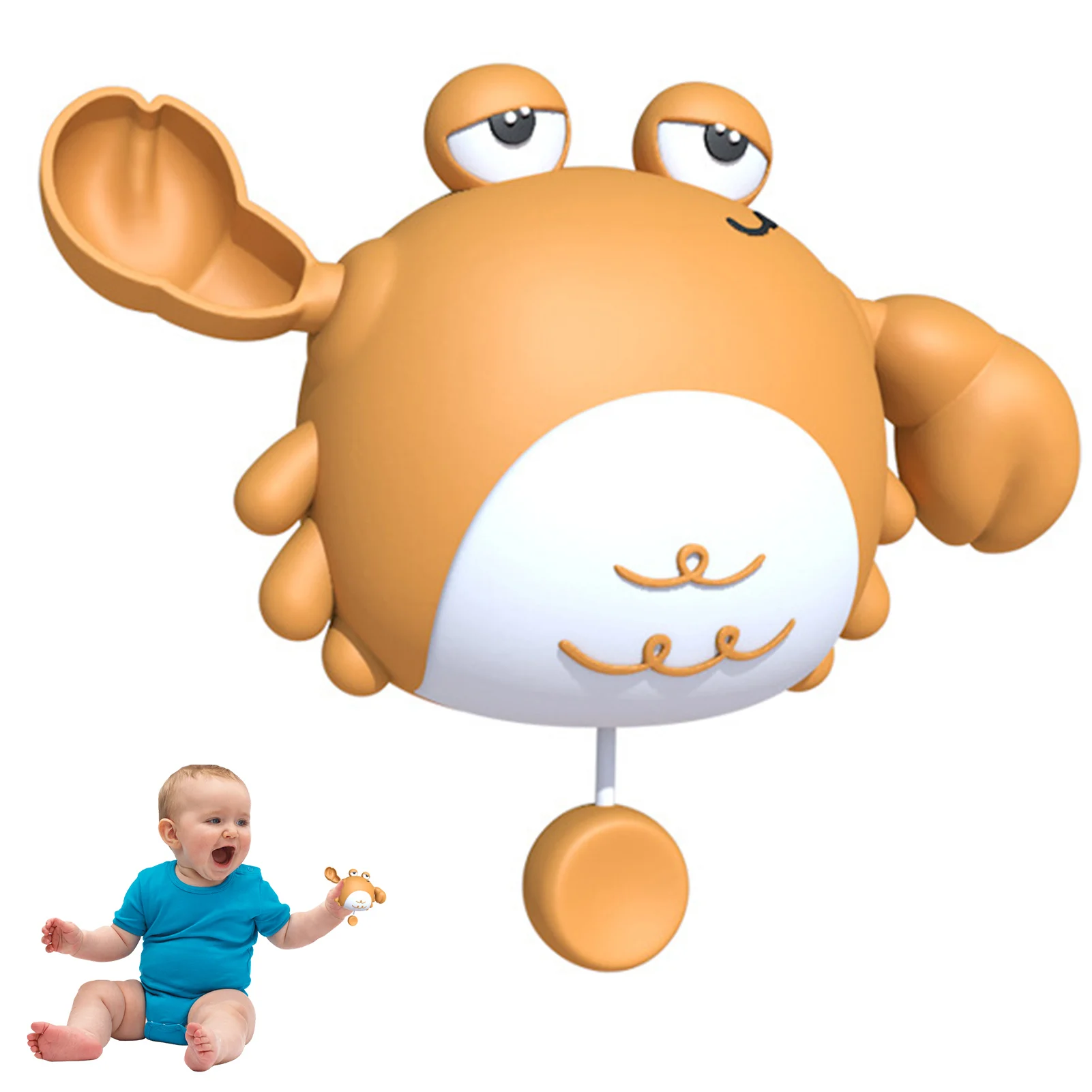 Clockwork Crab Bath Toy Non-Toxic Kids Bath Toys Kid Bathtub Toy Crab Shape Bathtub Tub Toys For Toddlers Summer
Clockwork Crab Bath Toy Non-Toxic Kids Bath Toys Kid Bathtub Toy Crab Shape Bathtub Tub Toys For Toddlers Summer