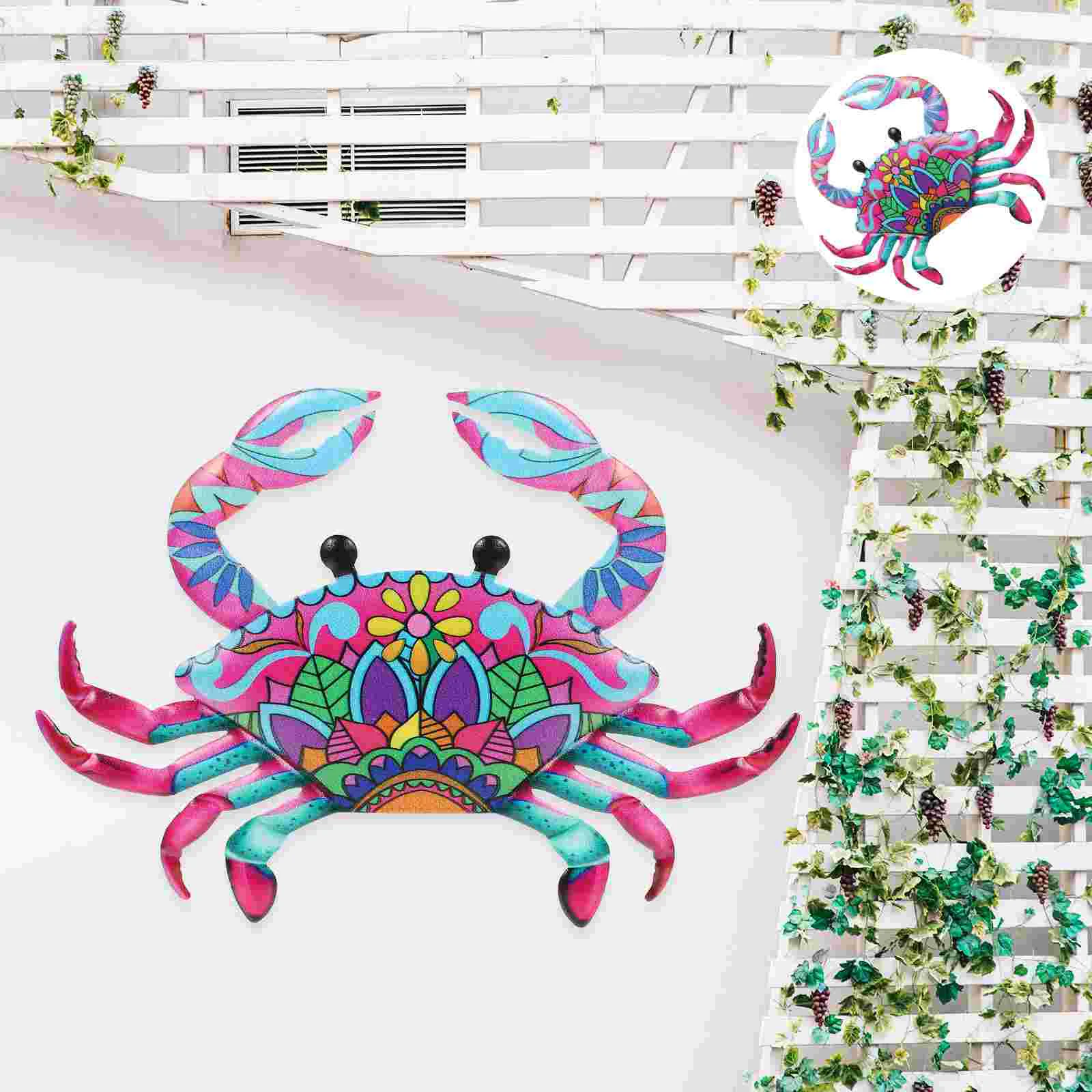 Wall Crab Crabs Animal Decor Metalsculpture Hanging Sea Iron Ocean Nautical Decoration Decorations Statues Ornament Ornaments
Wall Crab Crabs Animal Decor Metalsculpture Hanging Sea Iron Ocean Nautical Decoration Decorations Statues Ornament Ornaments
