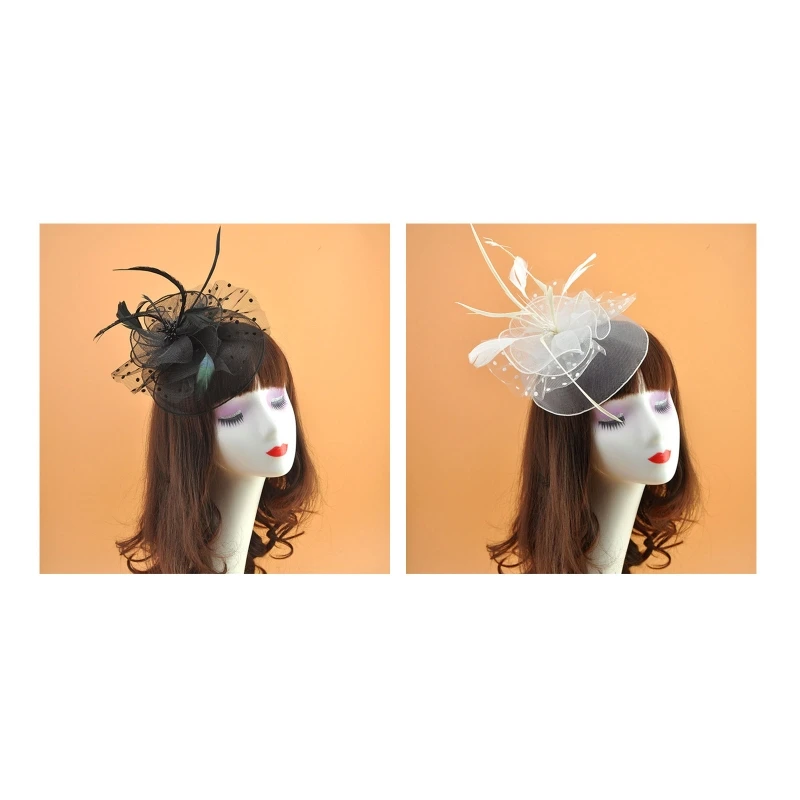 Ретро головной убор с перьями сетчатая Цветочная Вуалетка Шляпа заколка для волос коктейльный костюм 
Ретро головной убор с перьями сетчатая Цветочная Вуалетка Шляпа заколка для волос коктейльный костюм