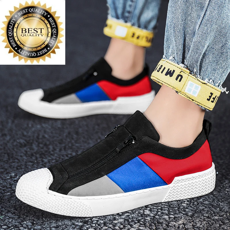 New Fashion Plaid Canvas 2024 Loafers Men Breathable Zipper Flat Shoes Casual Slip-ons Espadrilles zapatos hombre casual
New Fashion Plaid Canvas 2024 Loafers Men Breathable Zipper Flat Shoes Casual Slip-ons Espadrilles zapatos hombre casual