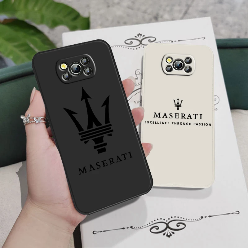 Luxury Fashion Maserati Logo For Xiaomi Poco X4 X3 F4 F3 NFC M5 M4 M3 GT S Pro 4G 5G Liquid Rope Phone Case Cover Fund
Luxury Fashion Maserati Logo For Xiaomi Poco X4 X3 F4 F3 NFC M5 M4 M3 GT S Pro 4G 5G Liquid Rope Phone Case Cover Fund