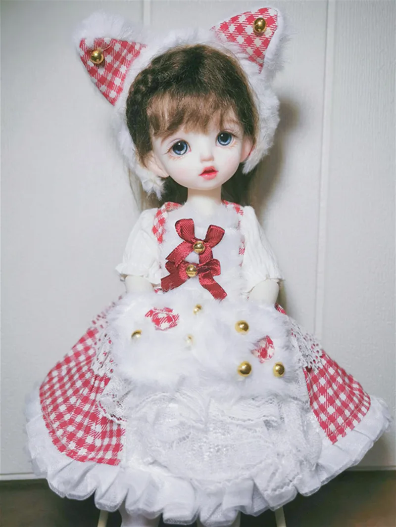 30cm 1/6 Bjd Doll Clothes Toys Accessories Student Wear Plaid Skirt Fashion Dress Up Clothes for Girl Princess Dress
30cm 1/6 Bjd Doll Clothes Toys Accessories Student Wear Plaid Skirt Fashion Dress Up Clothes for Girl Princess Dress