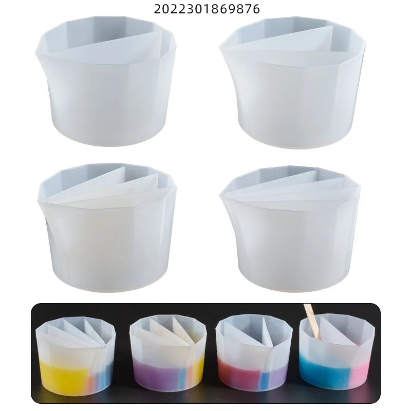 Split Cups Silicone Mold Reusable Multi Channels Dividers Pouring Split Cup for Acrylic and Resin Fluid Art DIY Accessorie Tool
Split Cups Silicone Mold Reusable Multi Channels Dividers Pouring Split Cup for Acrylic and Resin Fluid Art DIY Accessorie Tool