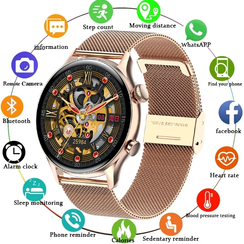 For Samsung Xiaomi Huawei NFC Bluetooth Call Men Smart Watch Fitness Tracker Password Unlock Screen Smartwatch Women
For Samsung Xiaomi Huawei NFC Bluetooth Call Men Smart Watch Fitness Tracker Password Unlock Screen Smartwatch Women