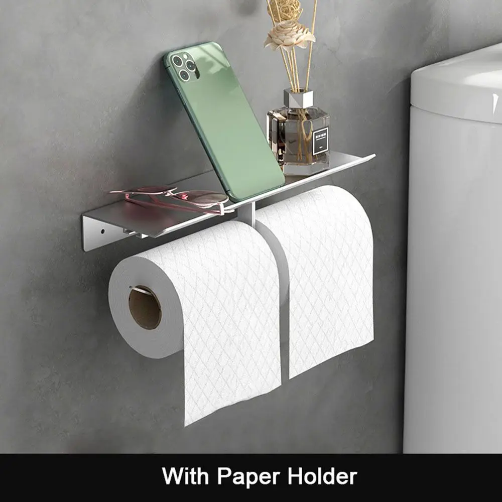 Phone Rack Paper Holders No Punching Wall Hanging Tissue Box Paper Towel Rack Toilet Roll Paper Shelf Roll Holder
Phone Rack Paper Holders No Punching Wall Hanging Tissue Box Paper Towel Rack Toilet Roll Paper Shelf Roll Holder