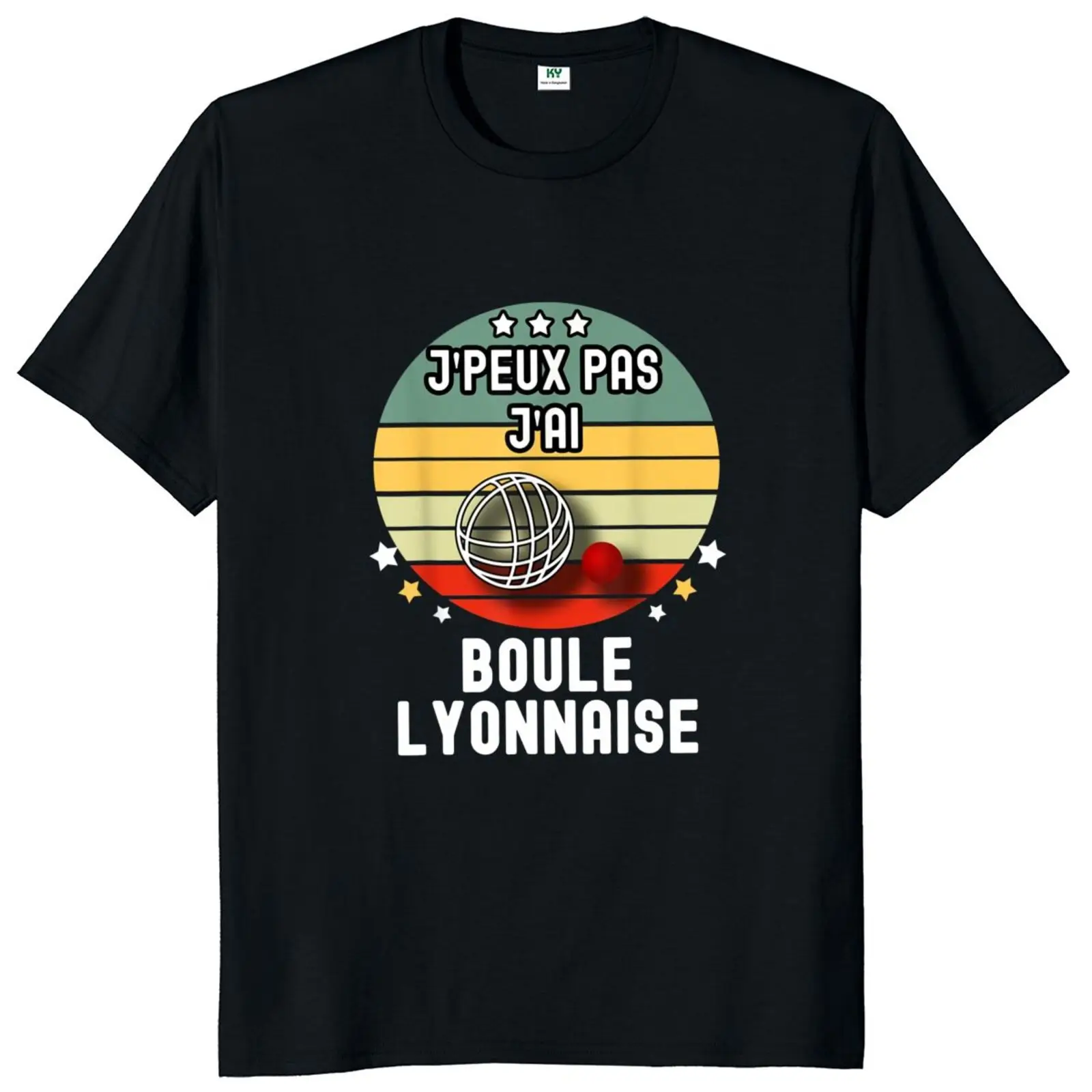 I Can't Have Boule Lyonnaise T Shirt Funny Ball Sports Lovers Vintage Short Sleeve Summer EU Size 100% Cotto T-shirts
I Can't Have Boule Lyonnaise T Shirt Funny Ball Sports Lovers Vintage Short Sleeve Summer EU Size 100% Cotto T-shirts