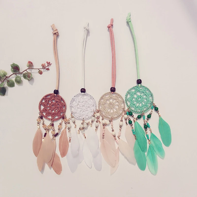 9inch Wind Chime Car Pendant Feathers, Dream Catcher Net Handmade Pendant Home Decoration Students
9inch Wind Chime Car Pendant Feathers, Dream Catcher Net Handmade Pendant Home Decoration Students