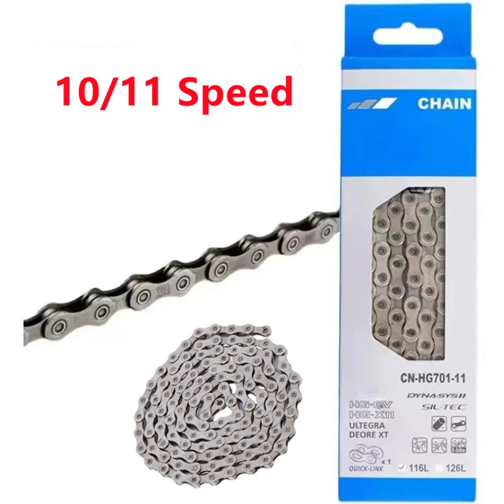 10/11 Speed Bicycle Chain Road Mountain Bike Chain Fits KMC-SHIMANO-Sram 116L Steel Slender Ultra-narrow Chains Bike Parts
10/11 Speed Bicycle Chain Road Mountain Bike Chain Fits KMC-SHIMANO-Sram 116L Steel Slender Ultra-narrow Chains Bike Parts