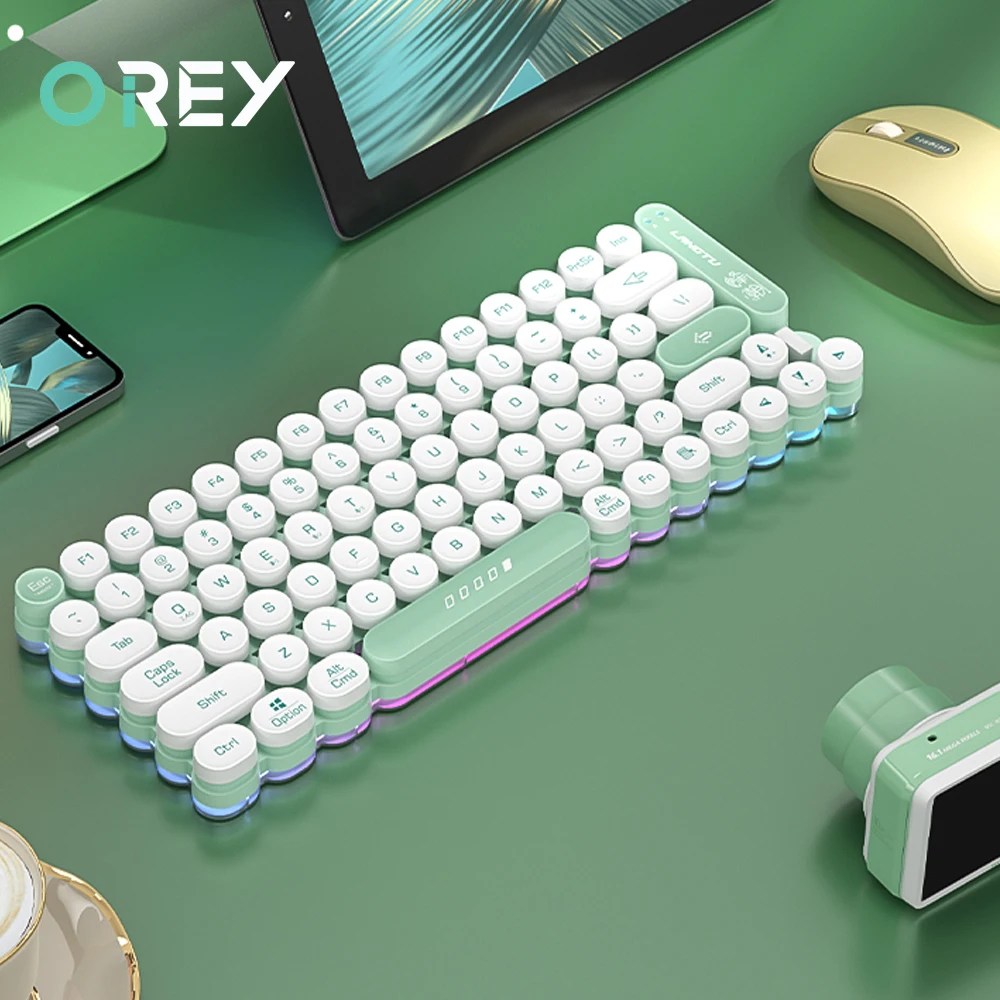 Gaming Keyboard Mouse Combo Rechargable RGB Wire 2.4G Bluetooth Wireless Keyboard Mouse Set for PC Gamer Computer Laptop Tablet
Gaming Keyboard Mouse Combo Rechargable RGB Wire 2.4G Bluetooth Wireless Keyboard Mouse Set for PC Gamer Computer Laptop Tablet