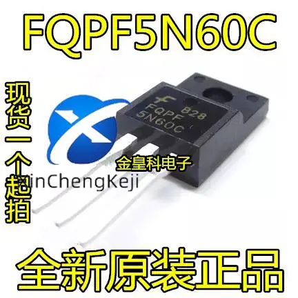 

30pcs original new FQPF5N60C 5N60 TO-220F 5A/600V MOS FET